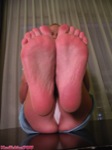 Ashley Roberts sexy bare feet soles