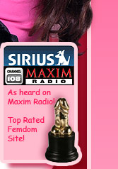 HPOV Financial Domination and small penis humiliation on Sirius Maxim Radio